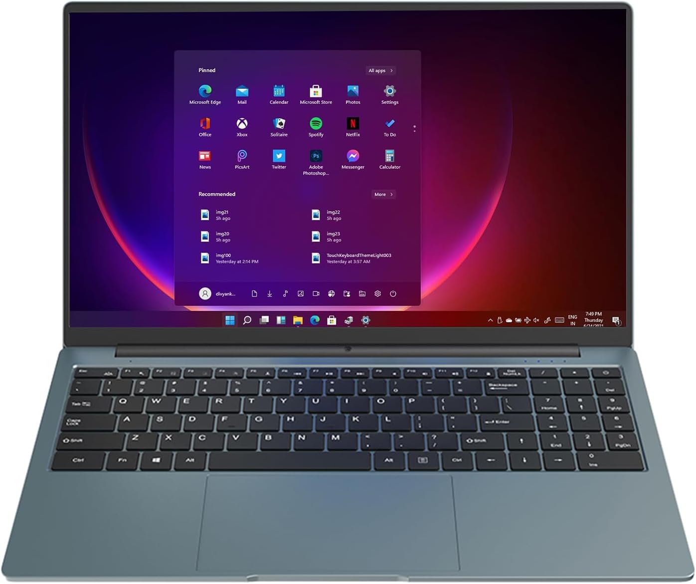 VenoScorp Windows 11 Laptop 15.6" Quad Core N5095 16GB 512GB M.2- #910MS